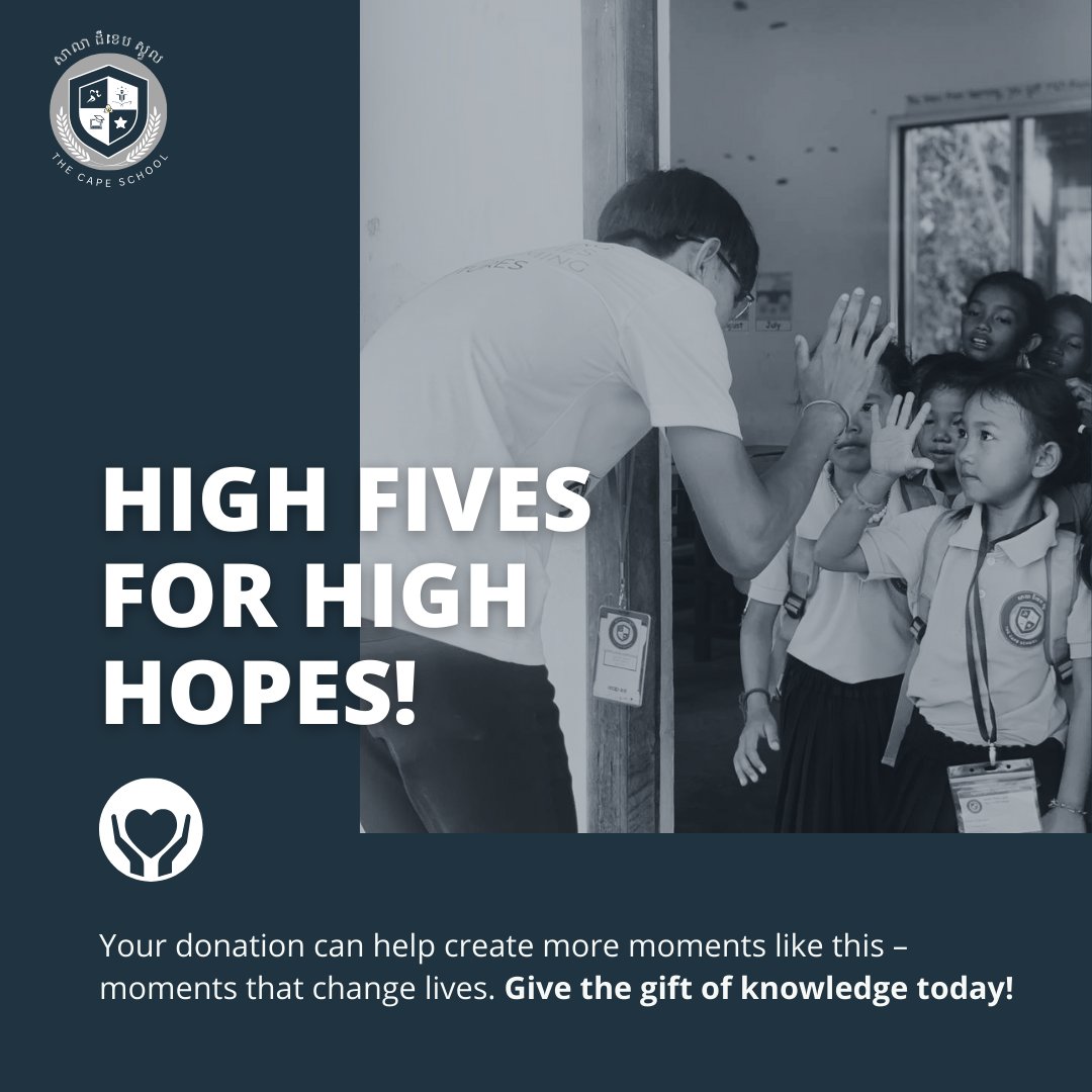 High fives for high hopes