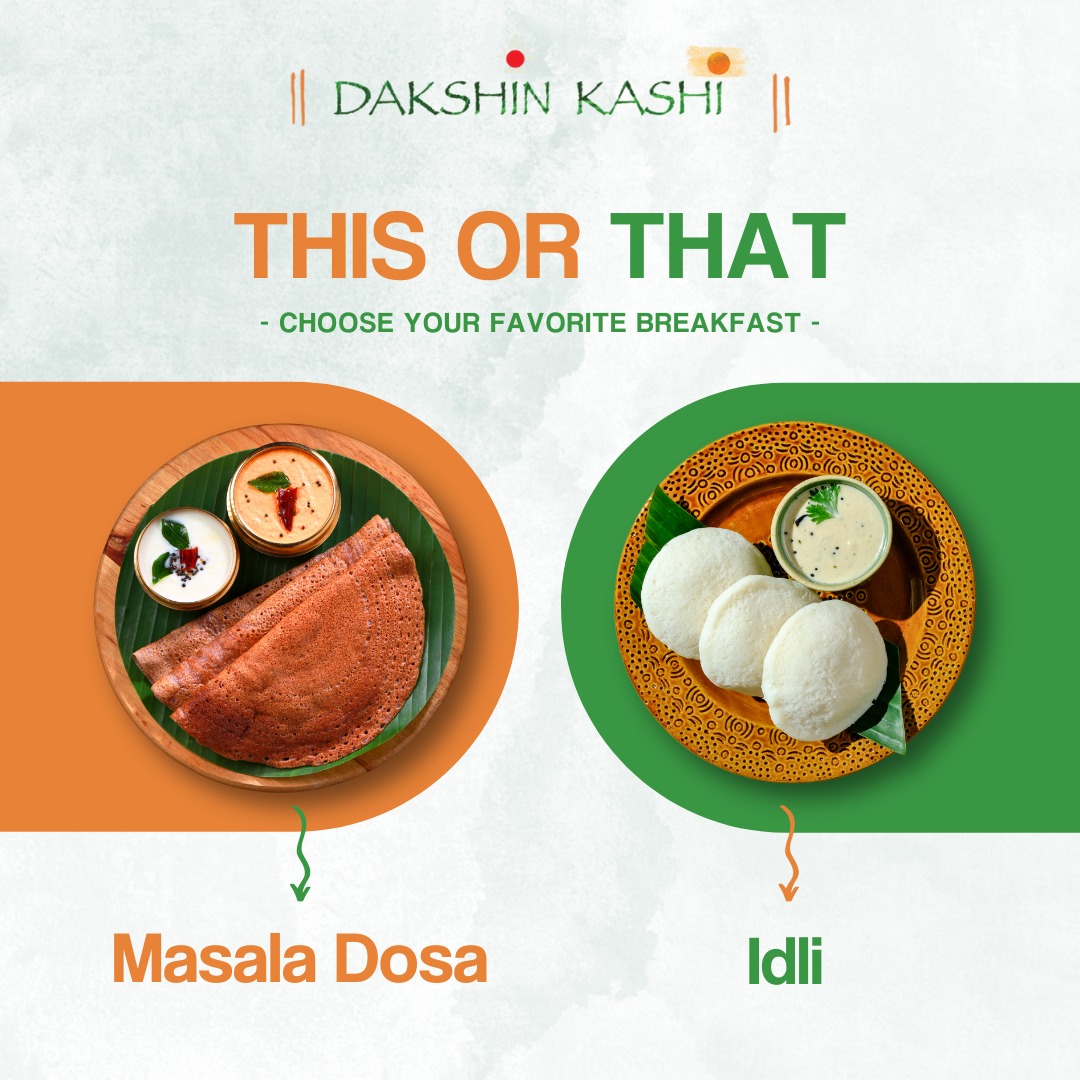 Masala Dosa vs Idli