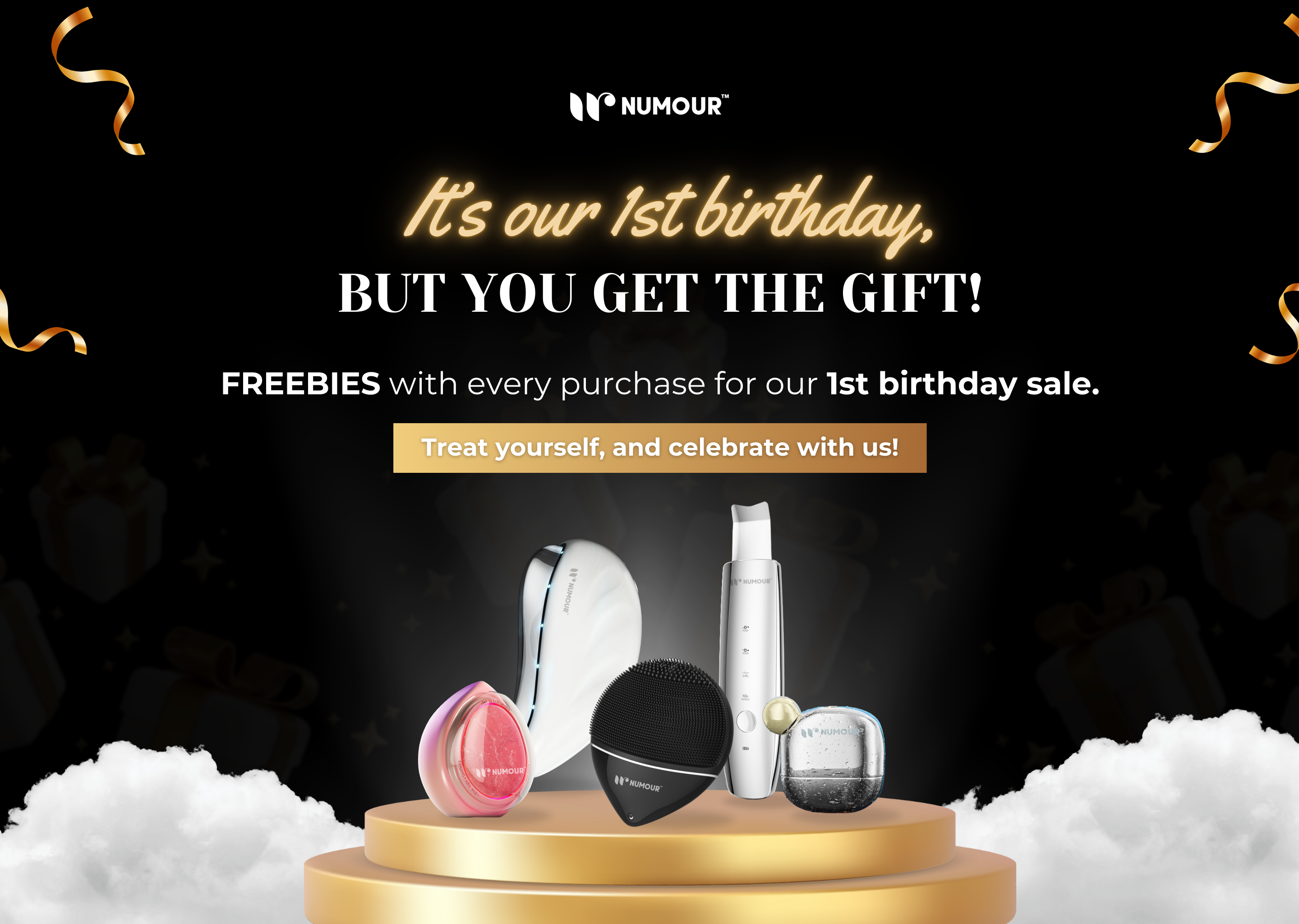 Numour promotional banner